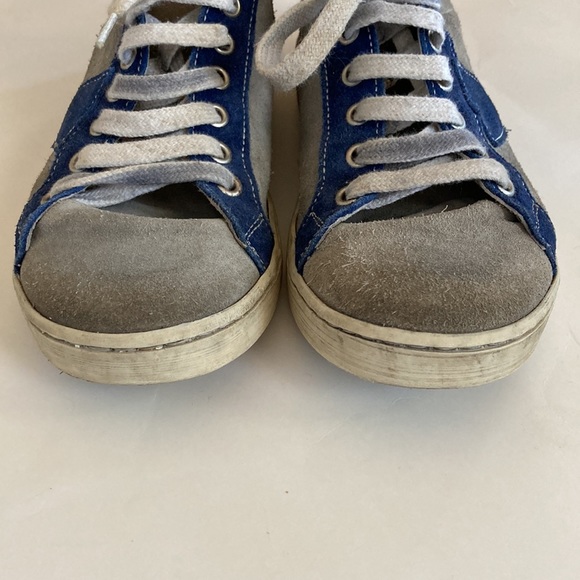 Boys Distressed Ankle Top Sneakers - Picture 4 of 7